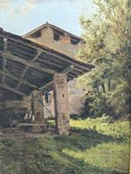 Camillo Cima (XIX-XX) - Acquabella, Antiek en Kunst, Kunst | Schilderijen | Klassiek