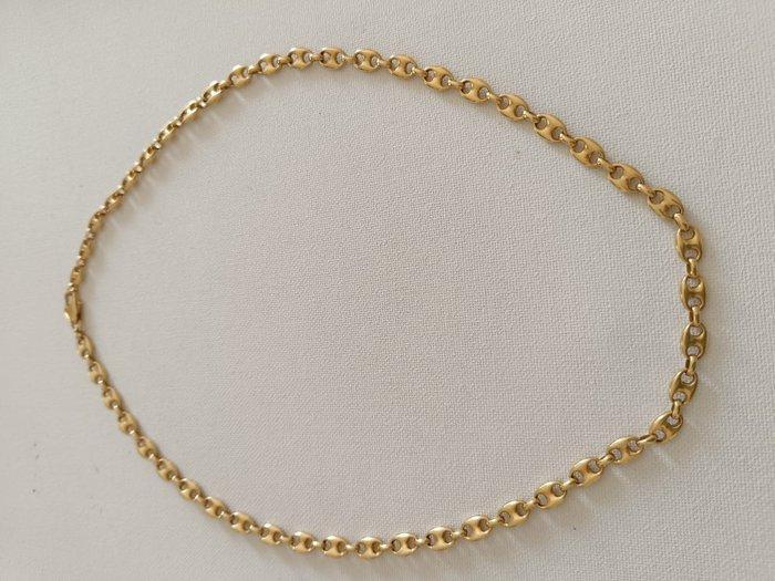 Choker halsketting - 18 karaat Geel goud, Sieraden, Tassen en Uiterlijk, Antieke sieraden
