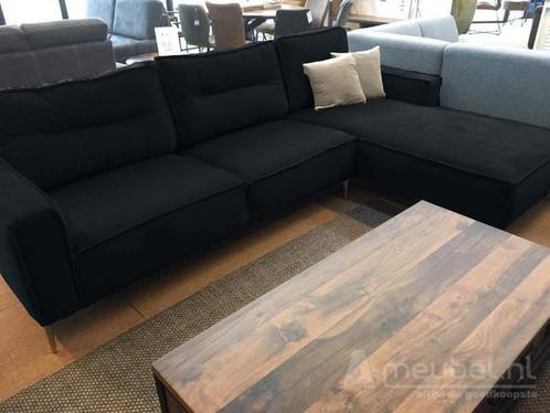 Loungebank Capelle - loungebanken - Antraciet, Huis en Inrichting, Banken | Sofa's en Chaises Longues, Nieuw, Overige materialen