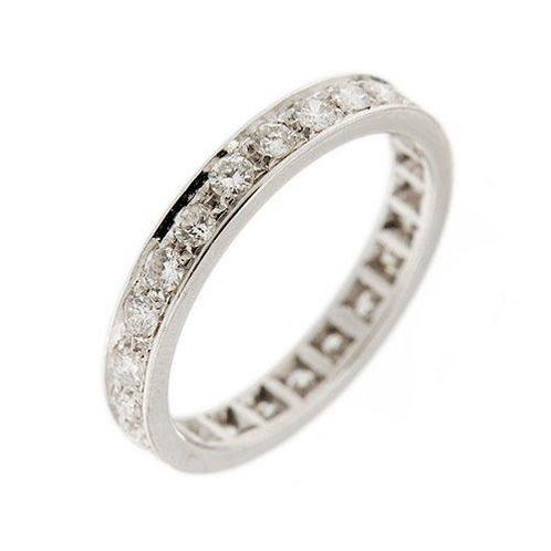 Statement ring - 18 karaat Witgoud Diamant (Natuurlijk), Sieraden, Tassen en Uiterlijk, Antieke sieraden