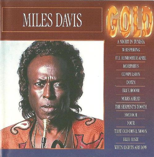 cd - Miles Davis - Gold, Cd's en Dvd's, Cd's | Overige Cd's, Zo goed als nieuw, Verzenden