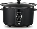 2dekans | MOA Slowcooker Digitaal - 6,5 liter - Zwart - BPA, Ophalen of Verzenden