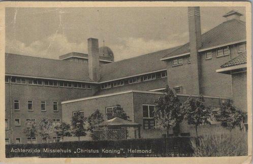 HELMOND - Achterzijde Missiehuis Christus Koning, Verzamelen, Ansichtkaarten | Nederland, Verzenden