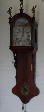 Friese staartklok - Antiek Hout, glas, messing - 1850-1900 -