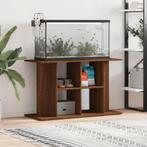 vidaXL Aquariumstandaard 100x40x60 cm bewerkt hout bruin, Dieren en Toebehoren, Verzenden, Nieuw