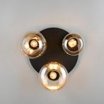 Plafondlamp Glas - Nieuw - Smoke - Amber - Direct Leverbaar, Huis en Inrichting, Lampen | Plafondlampen, Verzenden, Nieuw, Glas