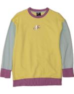 NIKE Girls Sweatshirt Jumper 12-13 Years Large Yellow, Kleding | Dames, Verzenden, Nieuw