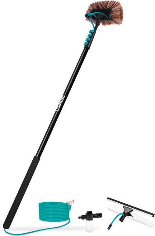Tweedekans | VONROC Telescopische wasborstel – 6,50m - Incl., Doe-het-zelf en Verbouw, Gereedschap | Overige machines, Ophalen of Verzenden