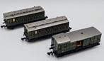 Fleischmann N - 8693, 8695 - Modeltrein personenwagen (3) -, Nieuw