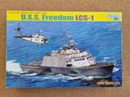 Cyber Hobby 7095 U.S.S. Freedom LCS-1 1:700, Hobby en Vrije tijd, Modelbouw | Boten en Schepen, Verzenden, Nieuw