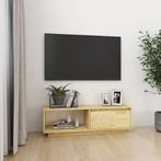 vidaXL Tv-meubel 110x30x33,5 cm massief grenenhout, 100 tot 150 cm, Verzenden, Nieuw, Minder dan 100 cm