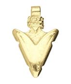 Gouden Pijlpunt klein kettinghanger, Verzenden, Nieuw