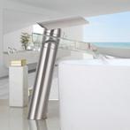 Waterval kraan Regina deluxe geborsteld nikkel, Verzenden, Nieuw