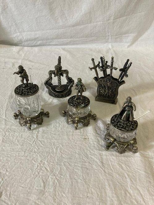 No Reserve Price - Peper- en zoutstel - Prachtige, Antiek en Kunst, Curiosa en Brocante