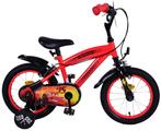 Disney Cars Kinderfiets - Jongens - 14 inch - Rood - Twee, Fietsen en Brommers, Fietsen | Kinderfietsjes, Verzenden, Nieuw