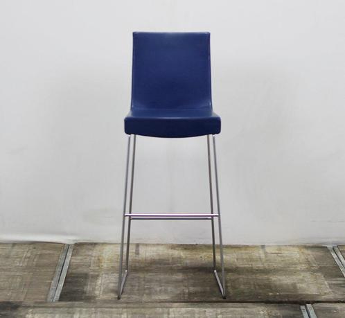 Barkruk Montis Jim | Blauw, Huis en Inrichting, Barkrukken, Gebruikt, Ophalen of Verzenden