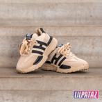 Hulckz Beige (maat 26-35) Kindersneakers Maat 35, Verzenden, Jongen of Meisje, Schoenen, Nieuw