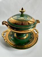 Limoges - Tafelservies - Goud, Porselein - Tafel service, Antiek en Kunst