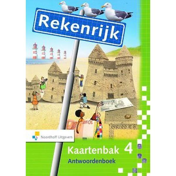 Rekenrijk versie 3 Antwoordenboek Kaartenbak groep 4, Boeken, Schoolboeken, Nieuw, Verzenden