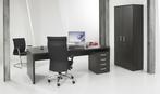 Directiebureau donker eiken 210x90cm, Huis en Inrichting, Bureaus, Ophalen of Verzenden, Nieuw