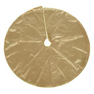 Kerstboomkleed | Decoris | Ø 120 cm (Goud), Diversen, Kerst, Nieuw, Verzenden