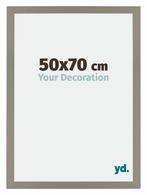 Fotolijst 50x70 cm - Grijs - MDF - Mura, Huis en Inrichting, Woonaccessoires | Lijsten, Verzenden, Nieuw