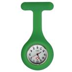 Fako® - Verpleegstershorloge - Siliconen Uni - Groen, Sieraden, Tassen en Uiterlijk, Horloges | Dames, Verzenden, Nieuw