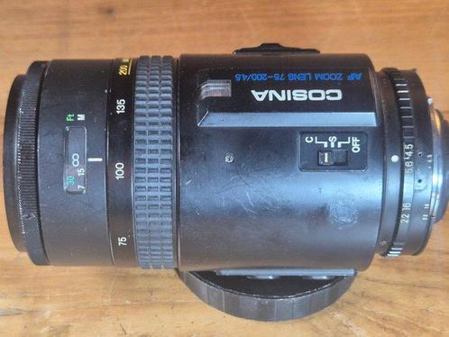 Cosina AF 75-200/4.5 MC Macro Single lens reflex camera, Audio, Tv en Foto, Fotocamera's Analoog