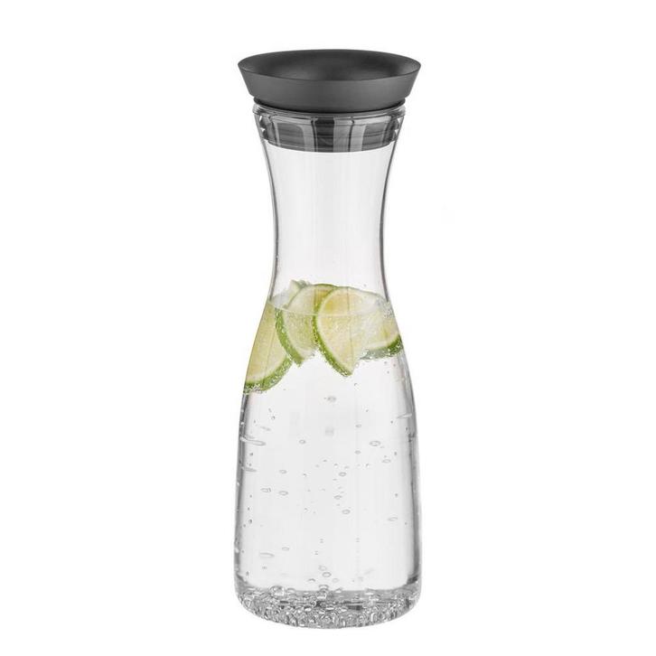GGM Gastro | (6 stuks) Glazen karaf - 1 liter - automatische, Huis en Inrichting, Keuken | Servies, Effen, Verzenden