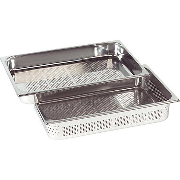 RVS gastronormbak 1/1 GN geperforeerd 40 mm., Zakelijke goederen, Horeca | Keukenapparatuur, Gebruikt, Fornuis, Frituur en Grillen