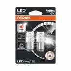 Osram P21/5W LED Retrofit Rood 12V BAY15d 2 Stuks, Ophalen of Verzenden, Nieuw