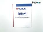 Instructie Boek Suzuki RM 125 2007-2008 (RM125) Manuale Di, Verzenden, Gebruikt
