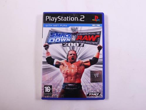 Playstation 2 - WWE SmackDown vs. Raw 2007, Spelcomputers en Games, Games | Sony PlayStation 2, Ophalen of Verzenden