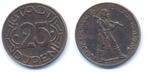 25 Pfennig 1919 Dueren: Notmunten, Verzenden