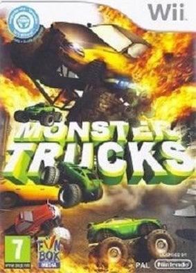 Monster Trucks (Wii Games) (Nintendo Wii), Spelcomputers en Games, Games | Nintendo Wii, Zo goed als nieuw, Ophalen of Verzenden