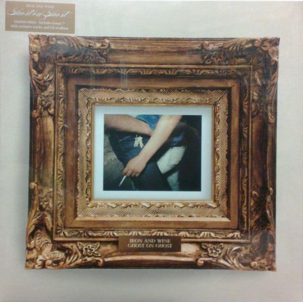 LP gebruikt - Iron And Wine - Ghost On Ghost, Cd's en Dvd's, Vinyl | Rock, Zo goed als nieuw, Verzenden