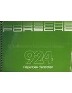 1983 PORSCHE 924 INSTRUCTIEBOEKJE FRANS, Auto diversen, Handleidingen en Instructieboekjes