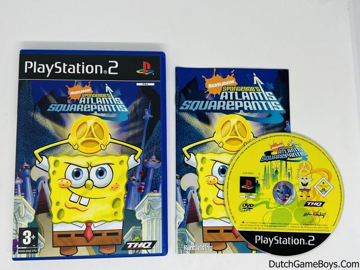 Playstation 2 / PS2 - Spongebobs Atlantis Squarepantis, Spelcomputers en Games, Games | Sony PlayStation 2, Gebruikt, Verzenden
