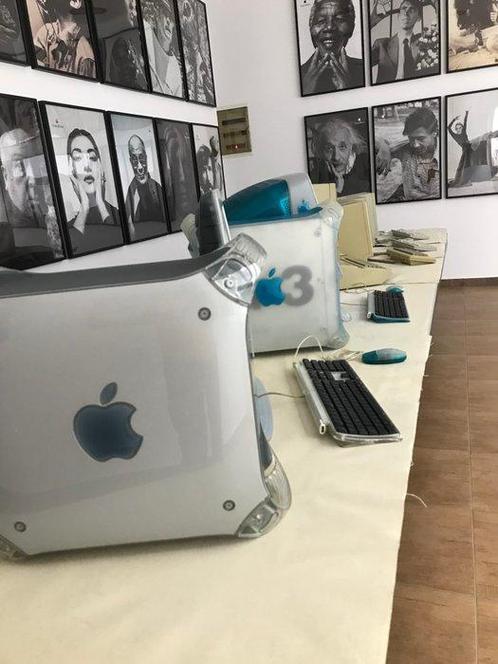 Apple Collection - Apple IIe, Mac 512K, iMac G3, Posters +, Spelcomputers en Games, Spelcomputers | Overige Accessoires