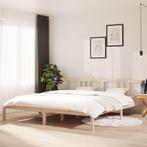 vidaXL Bedframe massief hout 180x200 cm Super King Size, Huis en Inrichting, Eenpersoons, Bruin, Verzenden, Nieuw