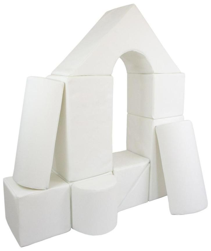 Grote foam blokken - 11 stuks - gekleurd - wit, Kinderen en Baby's, Speelgoed | Educatief en Creatief, Nieuw, Ophalen of Verzenden