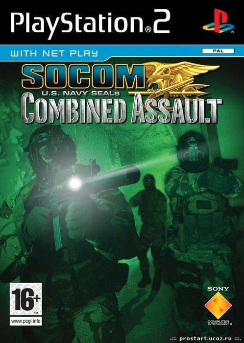 Playstation 2 SOCOM: US Navy SEALs Combined Assault, Spelcomputers en Games, Games | Sony PlayStation 2, Zo goed als nieuw, Verzenden