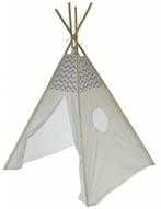 P&M - Tipi Speeltent - Tent voor kinderen - Grijs, Verzenden, Nieuw