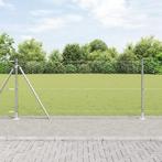 vidaXL Hexagonaal Hek 1x100 m Gegalvaniseerd Staal, Tuin en Terras, Verzenden, Nieuw, IJzer