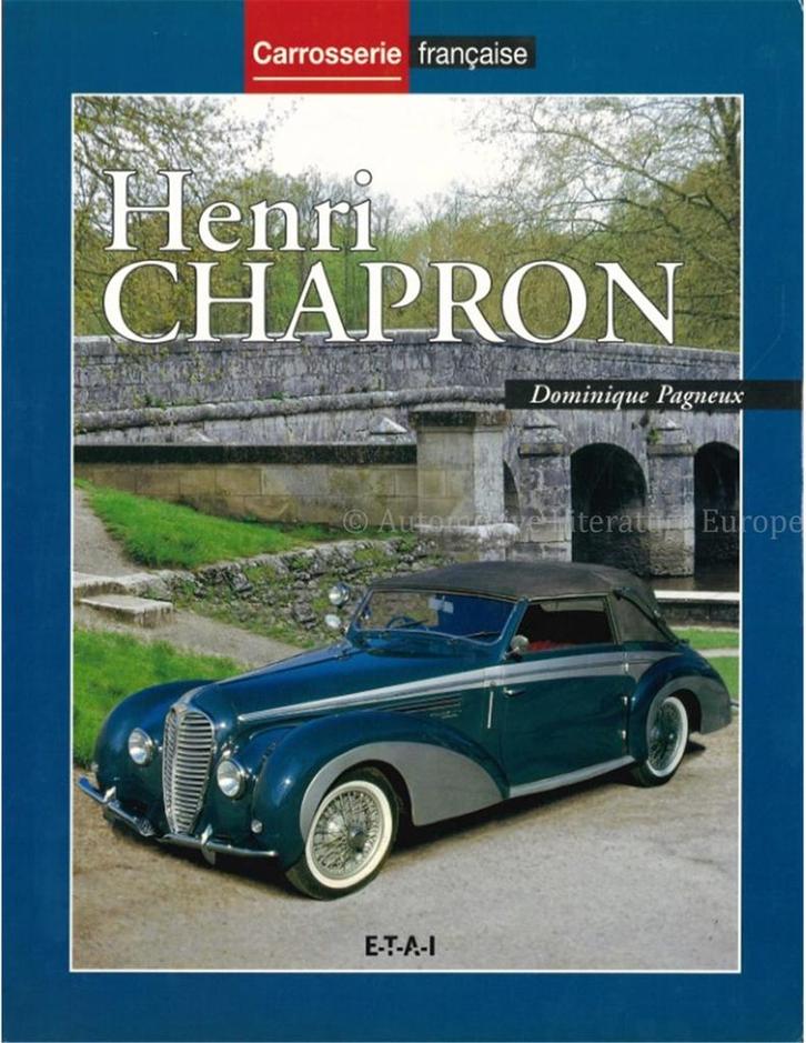 HENRI CHAPRON, CARROSSERIE FRANCAISE, Boeken, Auto's | Boeken