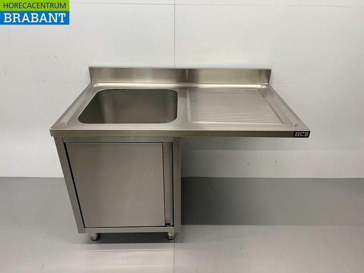 RVS Spoeltafel Spoelbak klapdeur Premium-line 120 cm Horeca, Zakelijke goederen, Horeca | Keukenapparatuur, Nieuw in verpakking