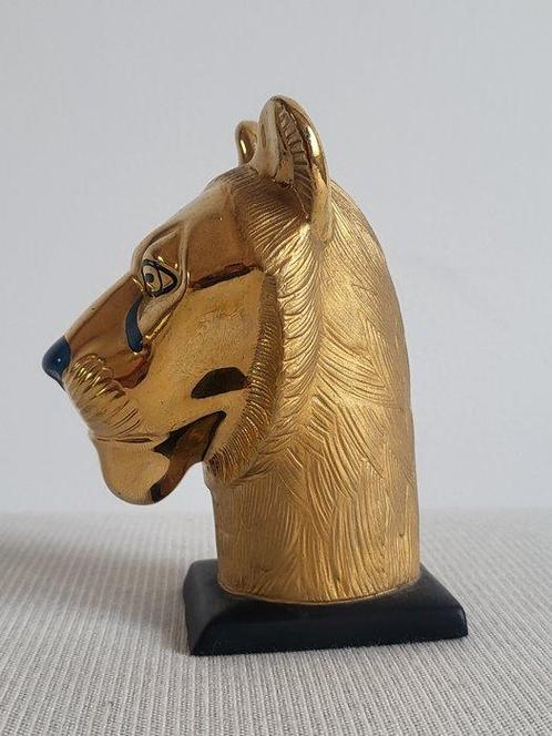 Themacollectie - Gouden leeuwenkop Geleedzame Leeuwenkop –, Antiek en Kunst, Curiosa en Brocante