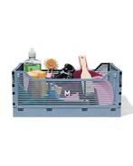 HEMA Klapkrat letterbord recycled M steenblauw, Huis en Inrichting, Verzenden, Nieuw