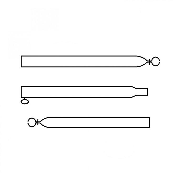 Campking Verandastang 22/19mm 170-250cm Premium, Caravans en Kamperen, Tentaccessoires, Ophalen of Verzenden
