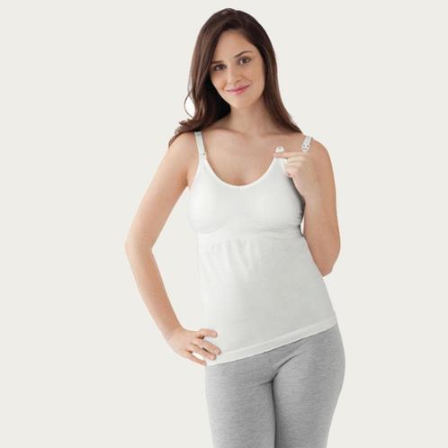 Medela Borstvoedingstop Voedingstop Naadloos Wit, Kleding | Dames, Positiekleding, Nieuw